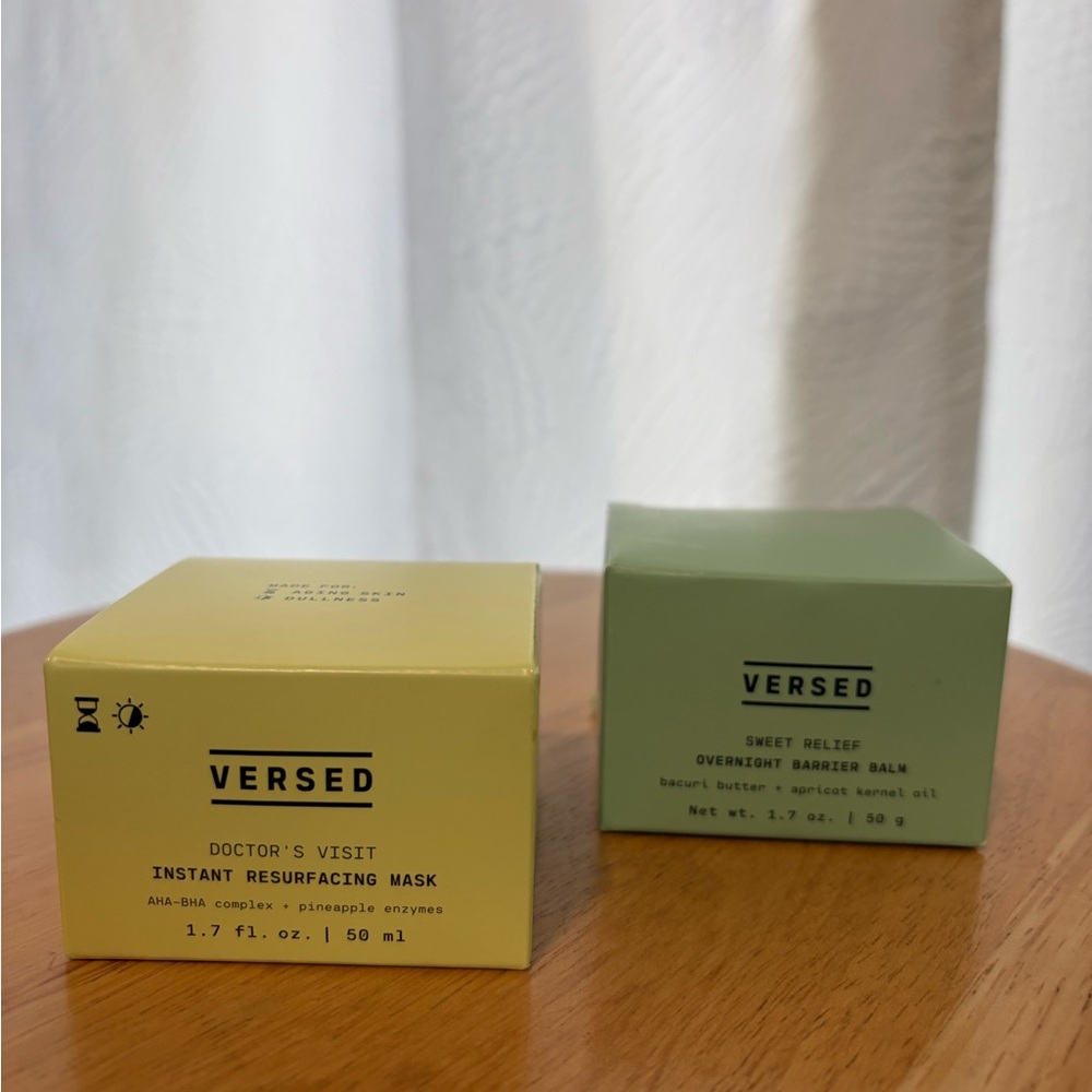 Versed Skincare Bundle New in Box